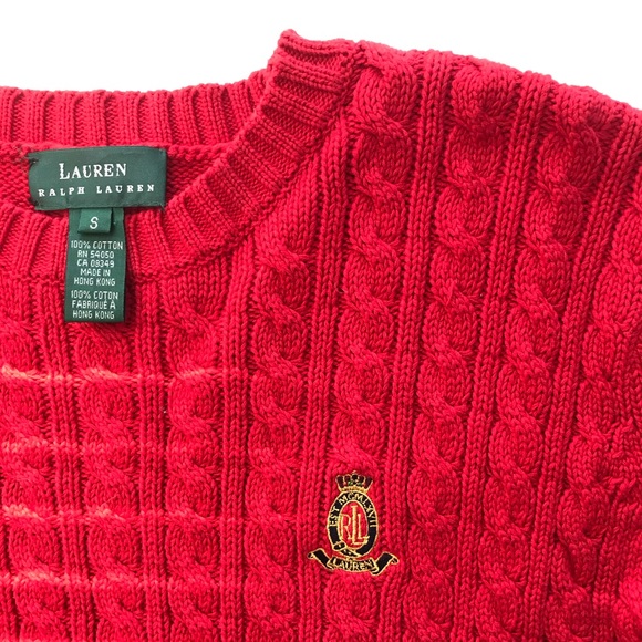 Vintage Lauren Ralph Lauren | braided sweater - Picture 5 of 6